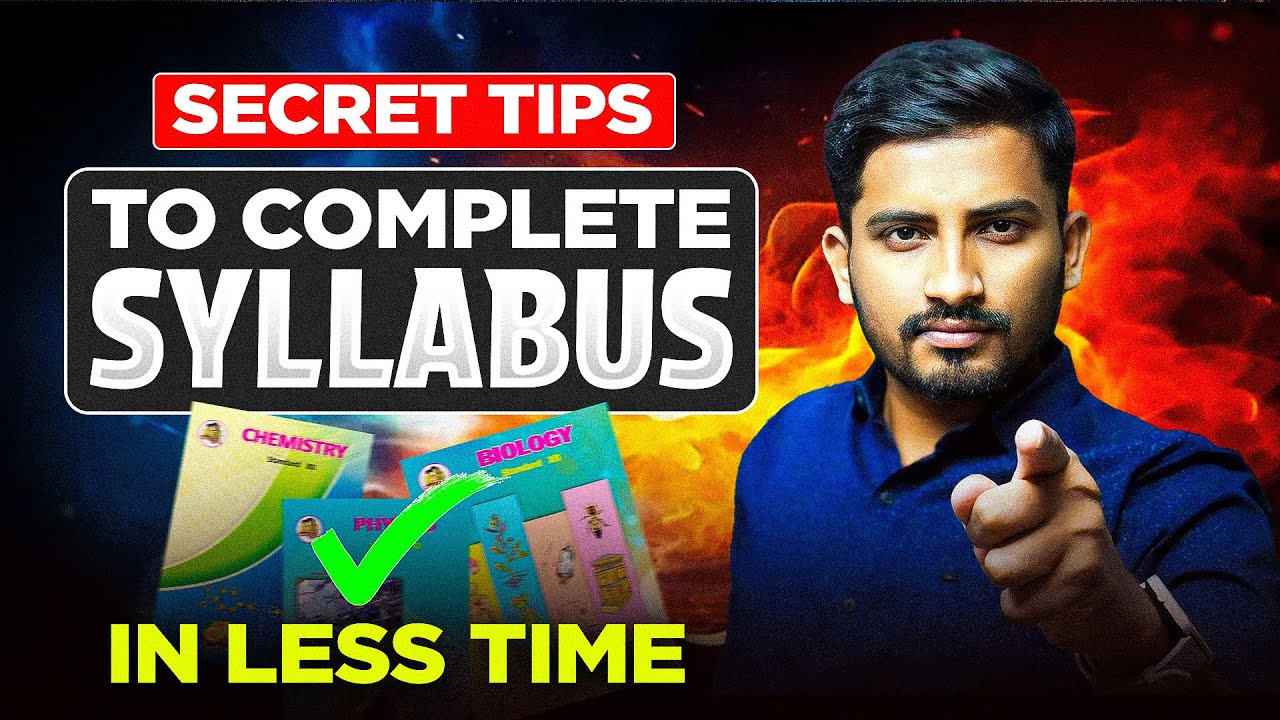 5 Proven Techniques to Cover Syllabus Faster Before Exams