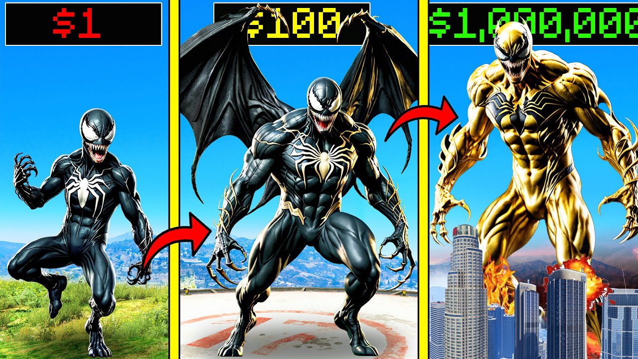 Master Venom Suits in GTA 5: Ultimate Upgrade Guide