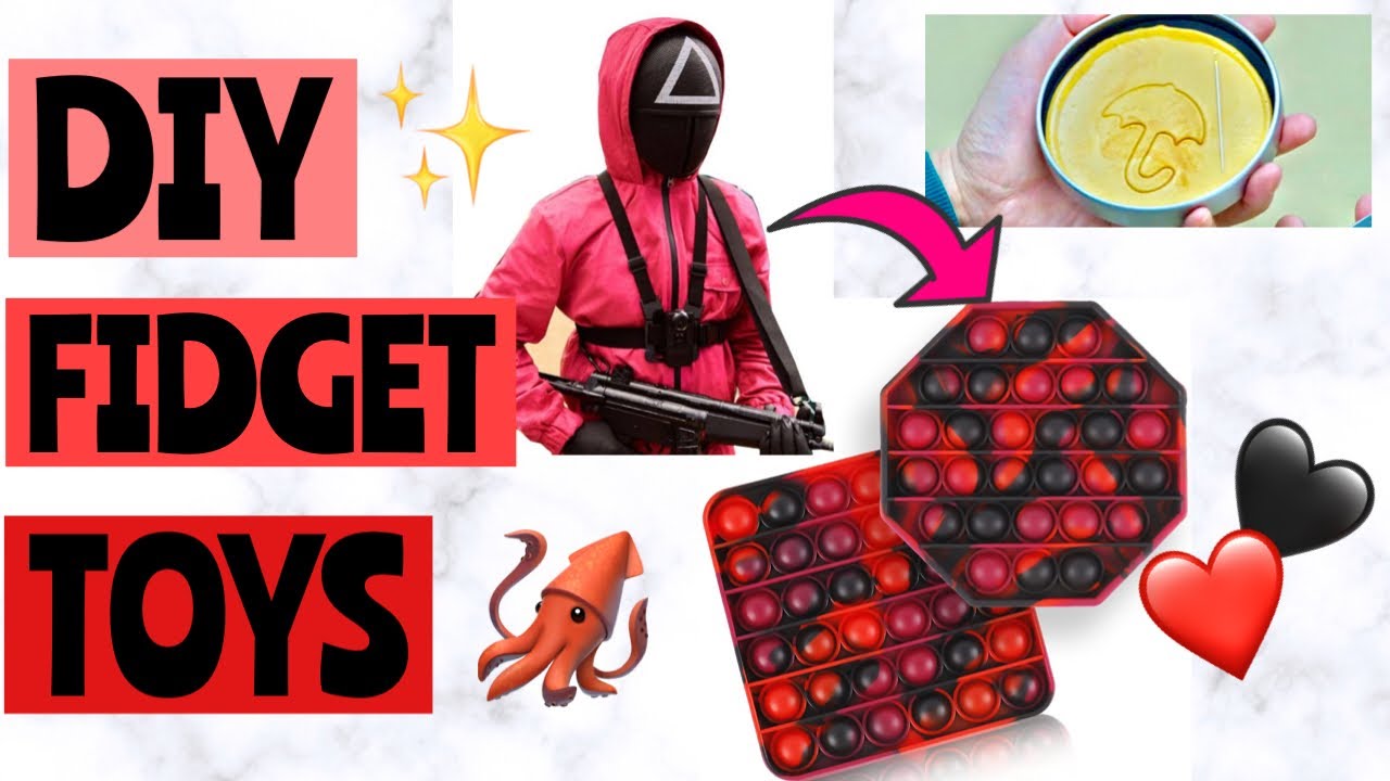 DIY Squid Game Fidget Toys: 3 Easy Stress Relievers to Make