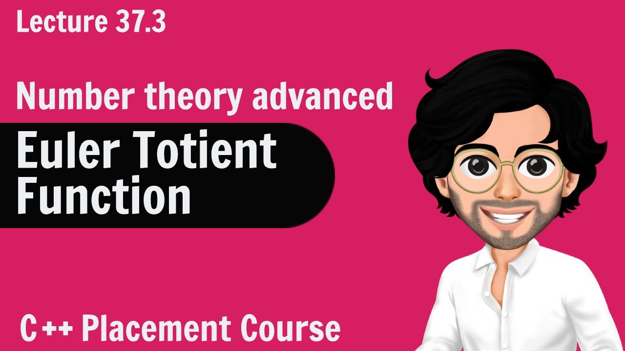 Euler's Totient Formula Proof: Step-by-Step Derivation
