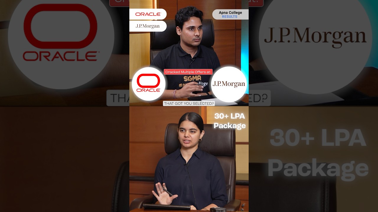 3 Keys to Landing a 30+ LPA Oracle Package Revealed