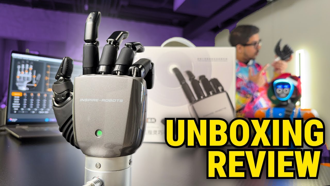 Inspire Robots RH56F1 Hands: Unboxing & Setup Guide