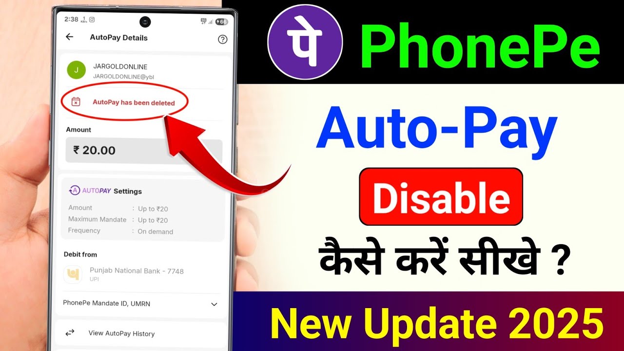title：How to Stop PhonePe Auto-Pay & Save Monthly Deductions