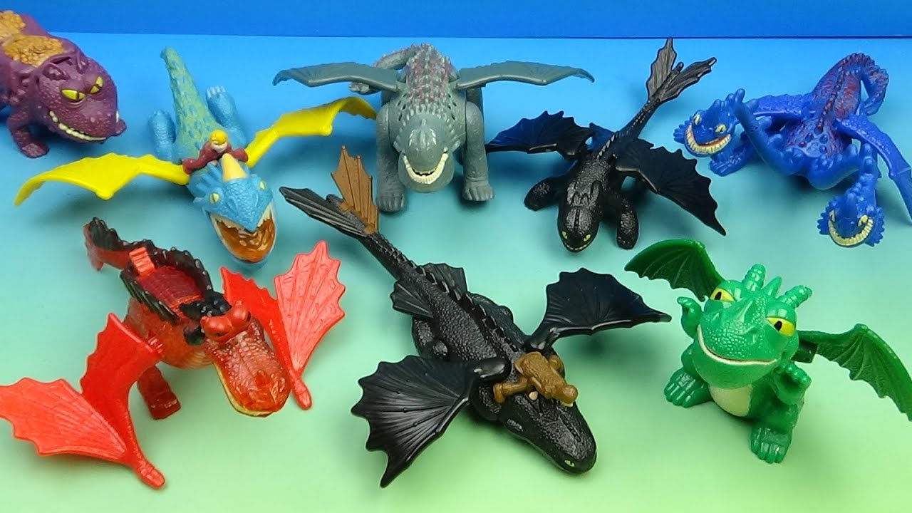 McDonald's 2010 How to Train Your Dragon Toys: Ultimate Collector's Review
