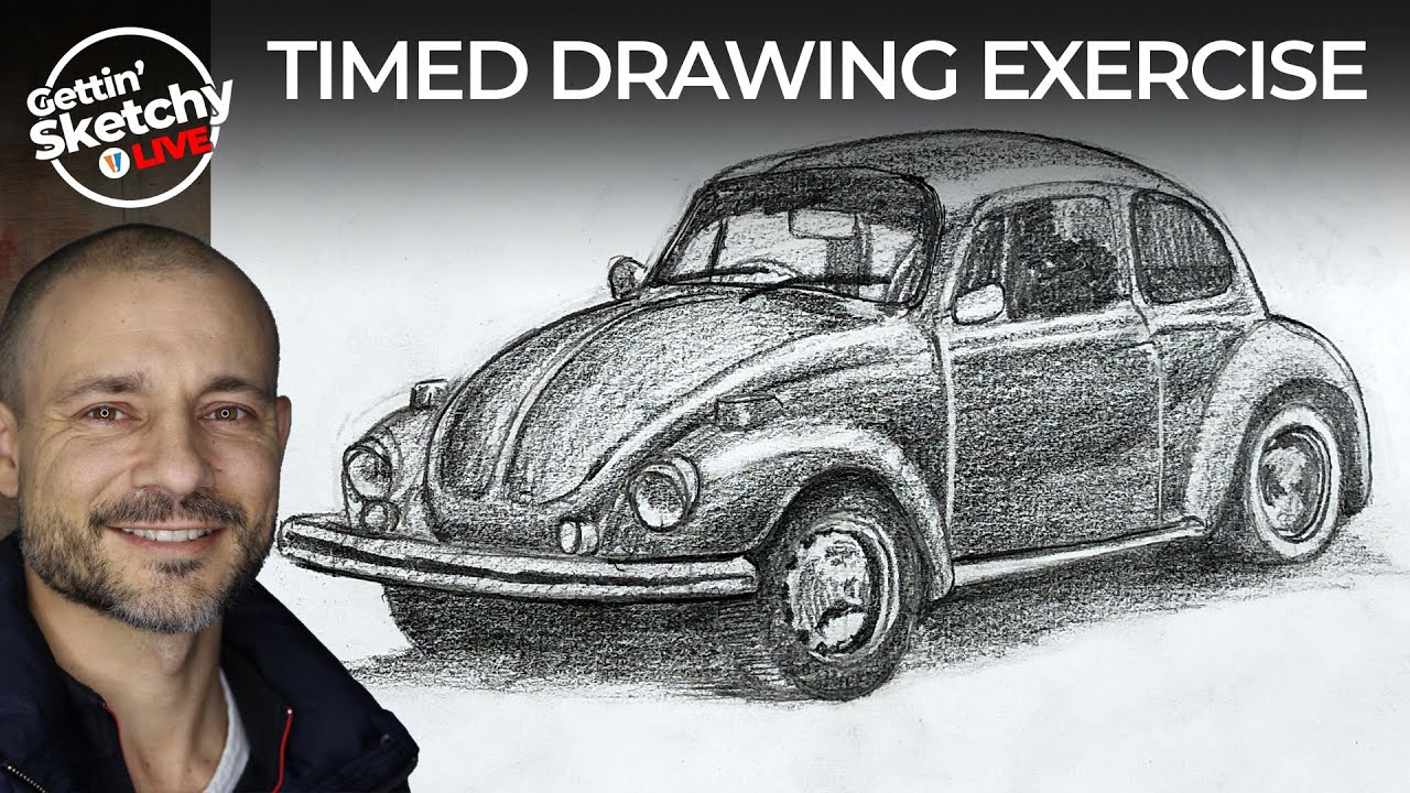 Timed Car Sketch Demo: Pro Tips from a Live Session