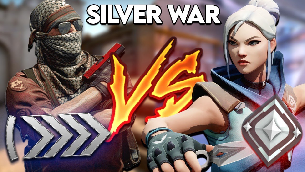 CS:GO vs Valorant Silver Rank Showdown: Who Won?