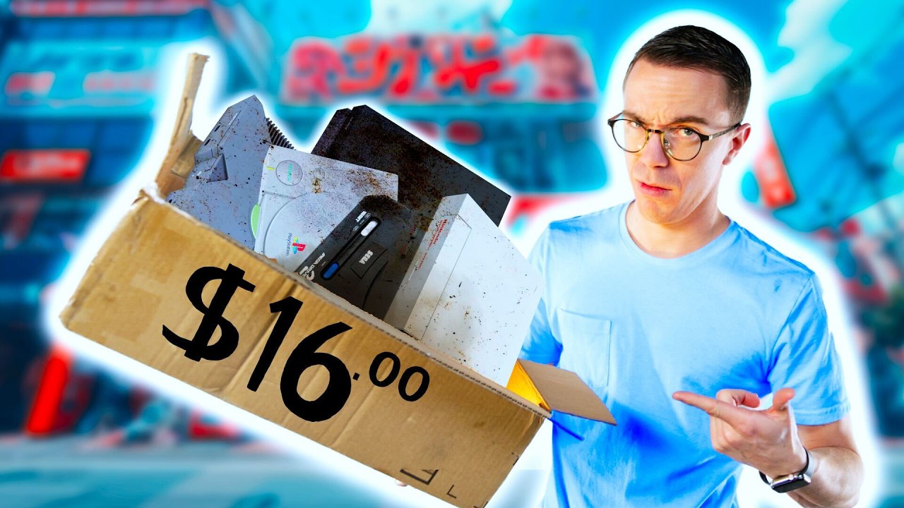 Sendico Japan Tech Haul: Unboxing Rare Retro Gaming Gems