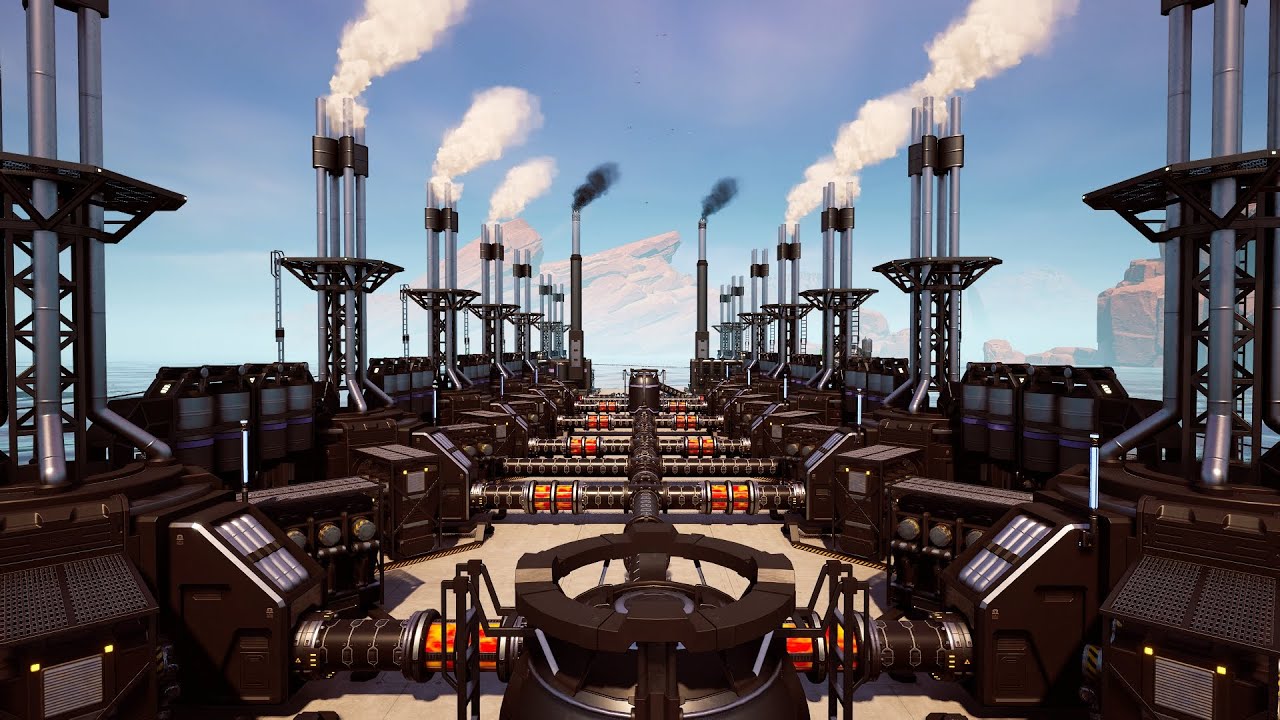 Build a Massive Rocket Fuel Power Plant in Satisfactory