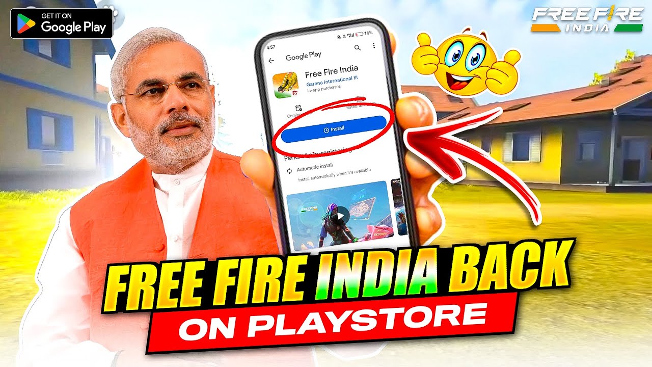 Free Fire India Relaunches on Play Store: Download Now