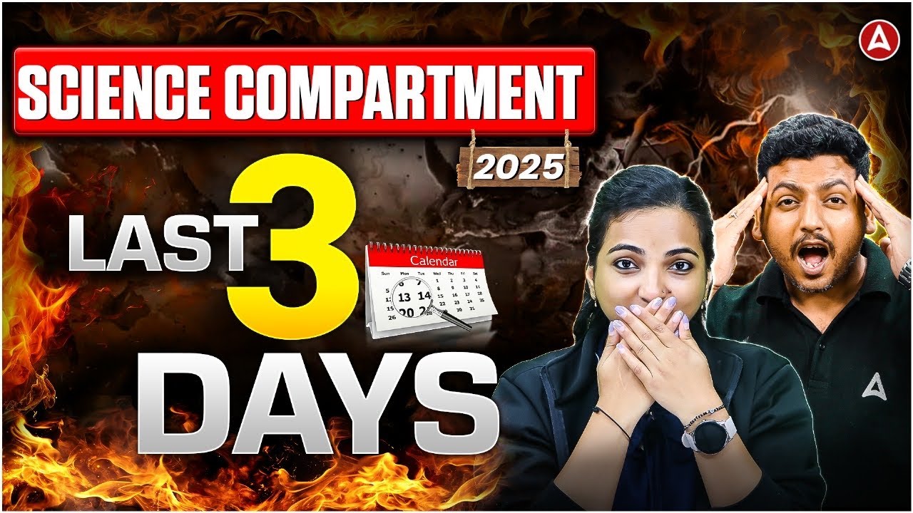 3-Day Science Compartment Exam Strategy: Pass with Confidence