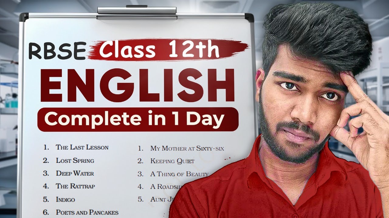 CBSE Class 12 English Exam: 1-Day Master Strategy (2025)