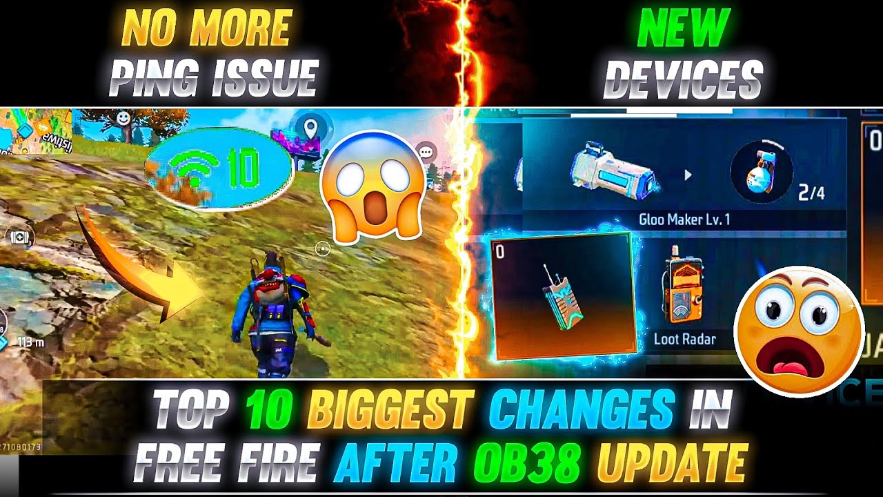 Top 10 OB38 Updates Changing Free Fire Gameplay