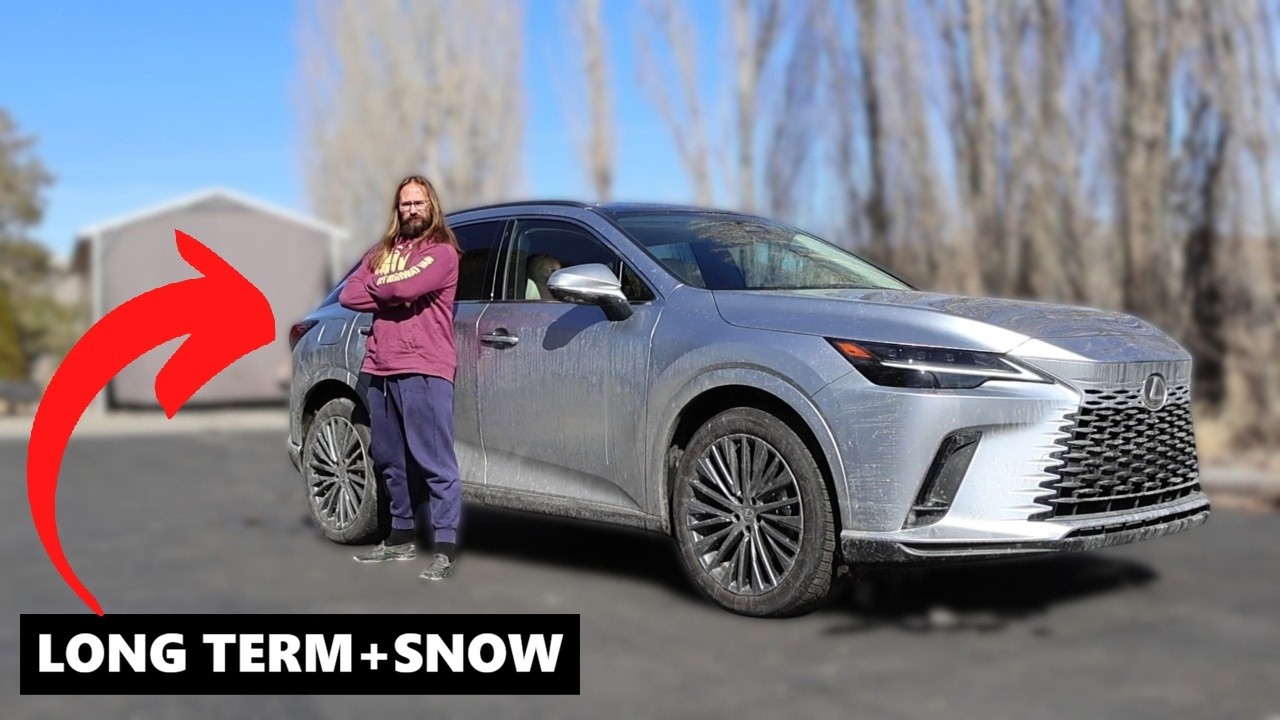 Lexus RX450h+ Snow Test: Toyota Hybrid AWD Performance