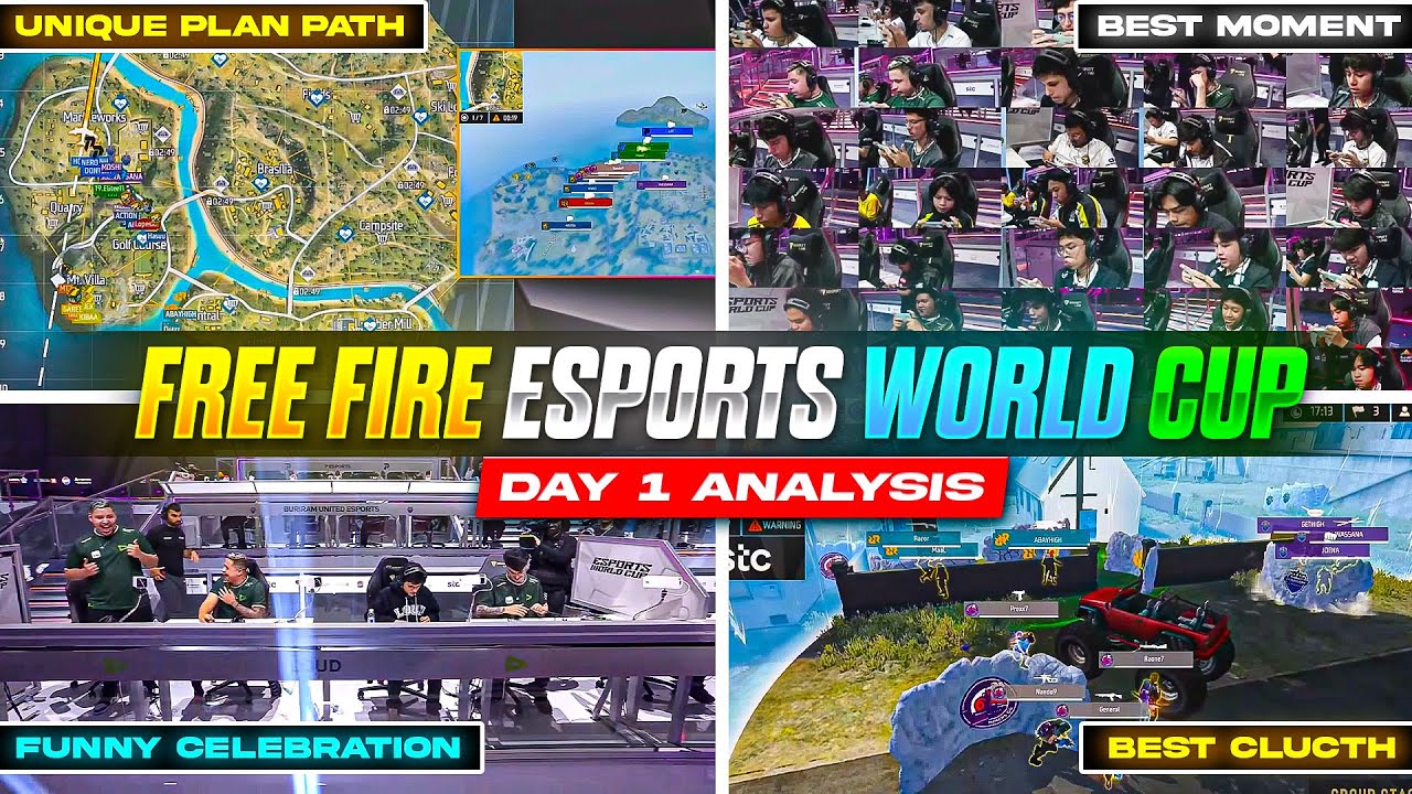 Free Fire World Cup Day 1: Shocks, Comebacks & Dominance