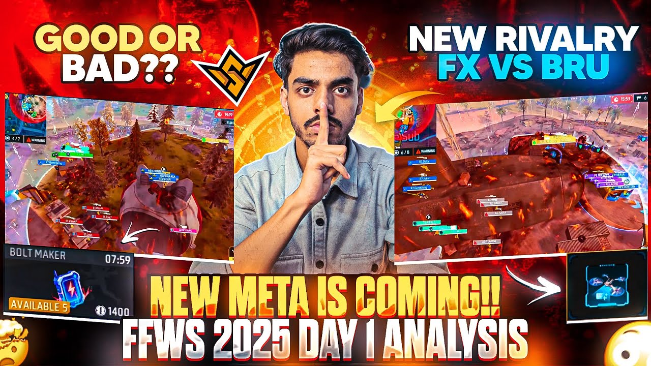 Free Fire WS 2025 Knockout Meta: Bolt Maker & Glue UV Tactics Analyzed