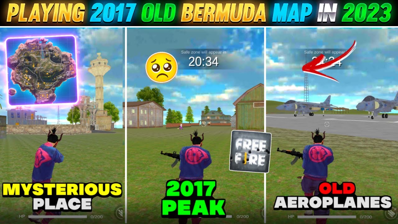 Free Fire 2017 Bermuda Map Secrets: Exclusive Nostalgic Tour