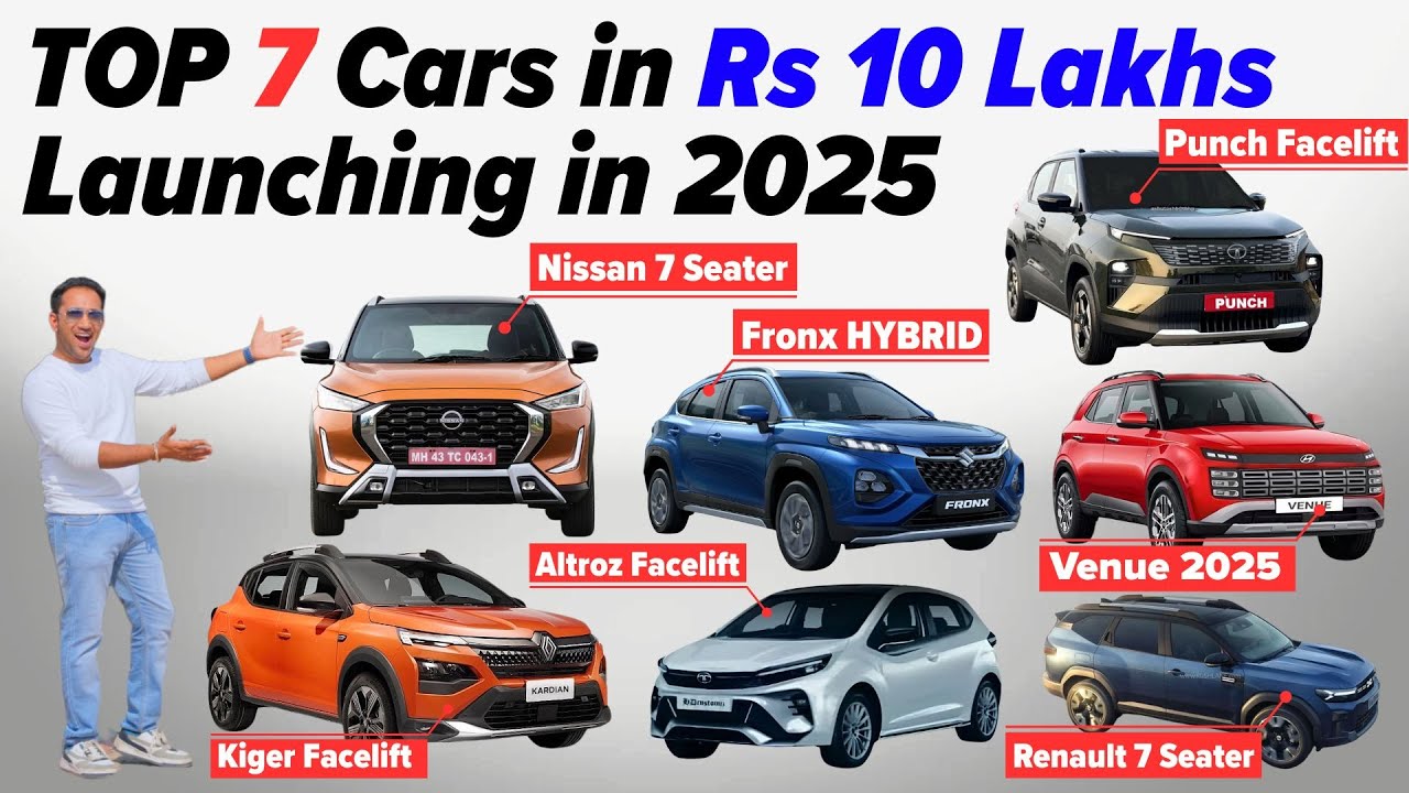 Top 7 Upcoming Cars Under 10 Lakh in 2025: Expert Picks & Analysis
