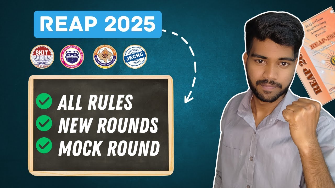 REAP 2023 Counseling: New Mock Round & Online Reporting Rules