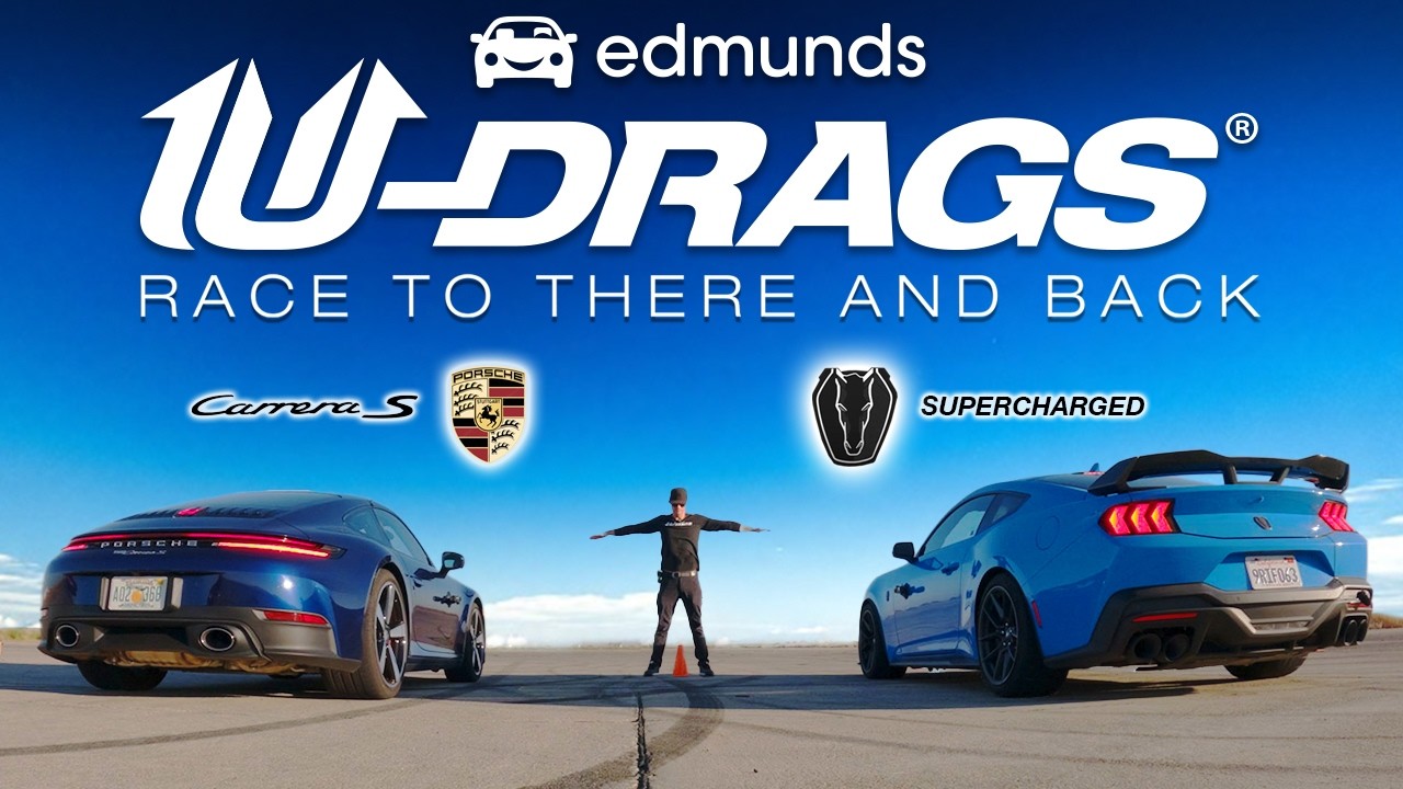 Porsche 911 vs Mustang Dark Horse Drag Race Results & Analysis