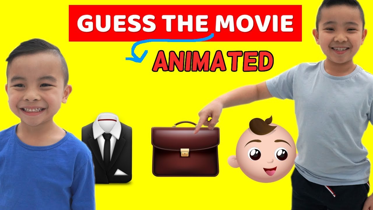 Animated Movie Emoji Quiz Challenge: Test Your Knowledge