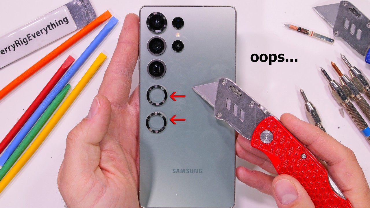 Samsung S25 Ultra Durability Test: Surprising Weaknesses Exposed