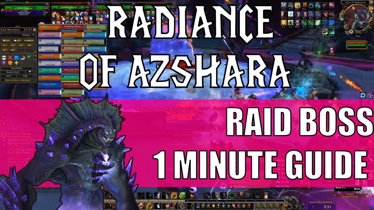 Radiance of Azshara Guide: Phase Mechanics & Lust Timing