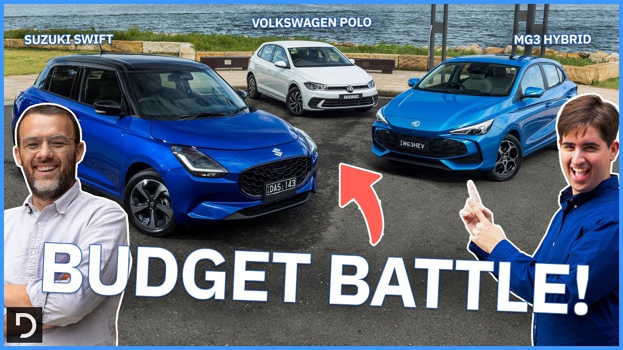 Best City Hatchbacks 2024: Suzuki Swift vs MG3 vs VW Polo