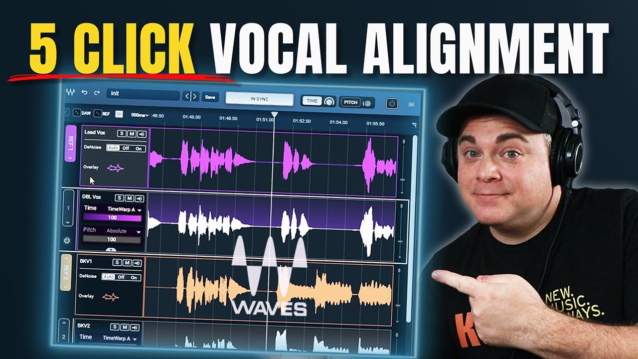 Waves Sync VX: 5-Click Vocal Alignment Guide & Tips