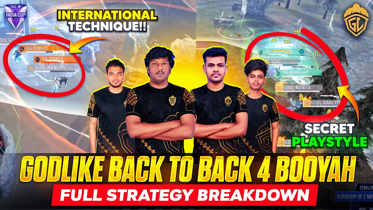 GodLike Esports BGMI Domination: 4 Win Strategy Breakdown