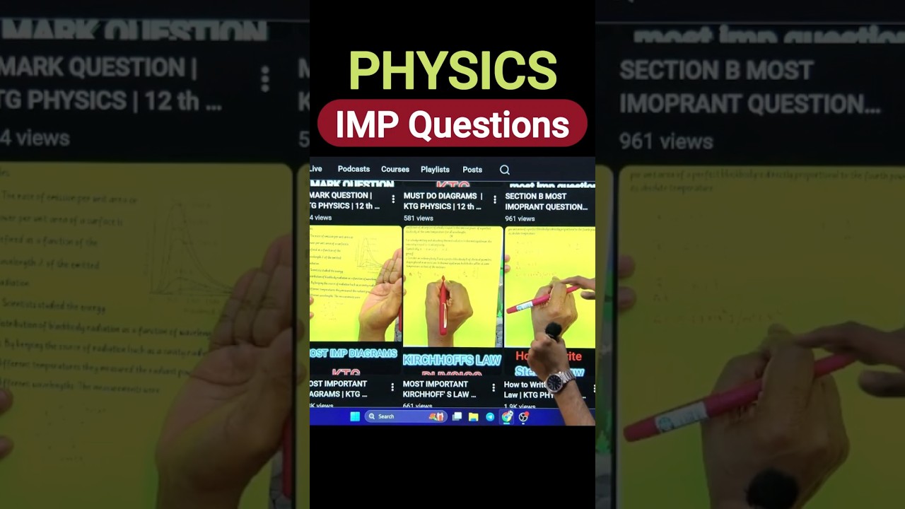 Top 100 Physics Questions for Class 12: Guaranteed Exam Success