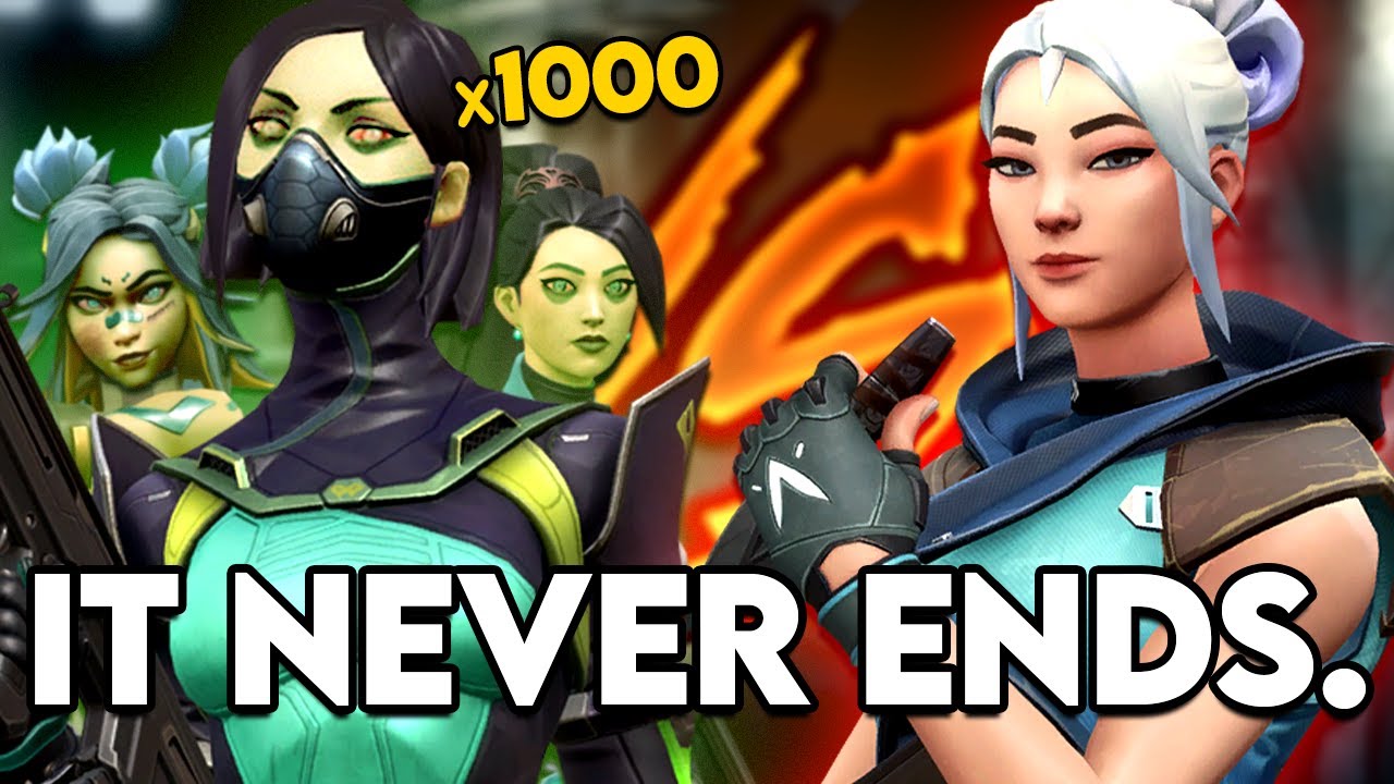 Valorant Zombie Defense: Surviving 1000 Phoenix Ult Spam