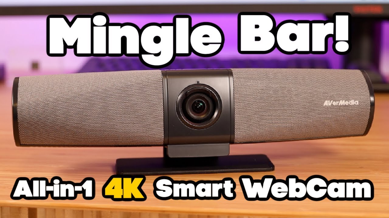 Amedia Mingle Bar Review: Ultimate 4K Webcam for Pros