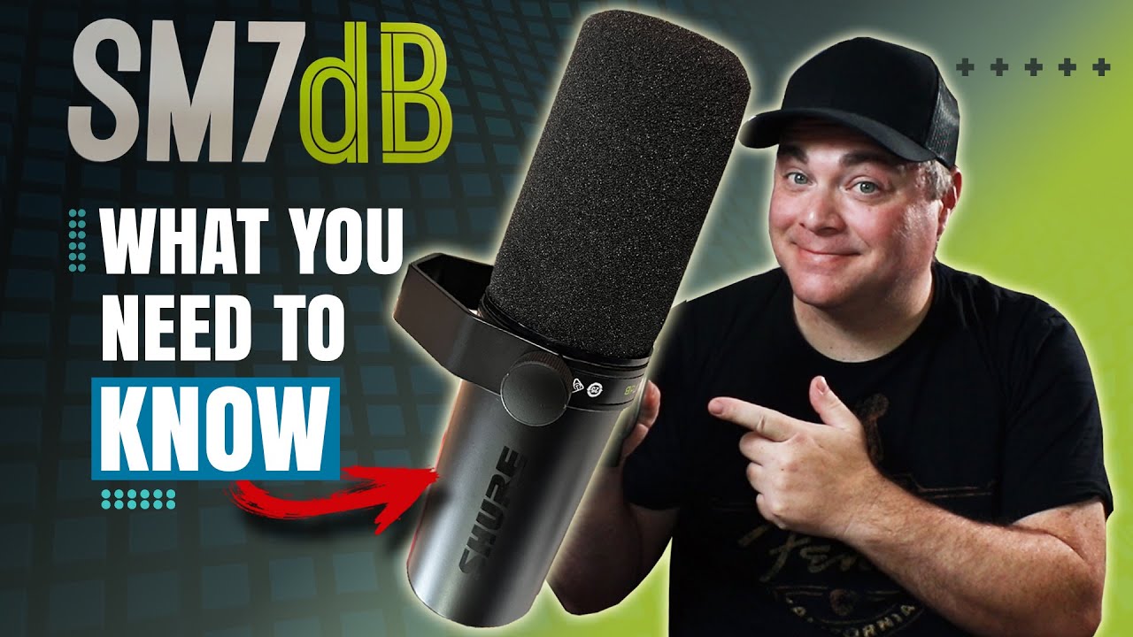 Shure SM7dB vs SM7B: Key Differences & Performance Tests