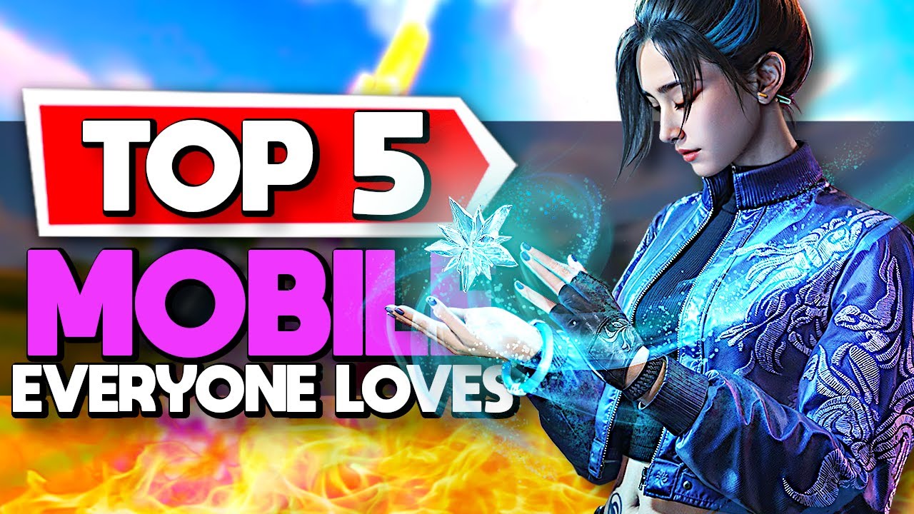 Top 5 Mobile Games Everyone Loves Right Now (2024)