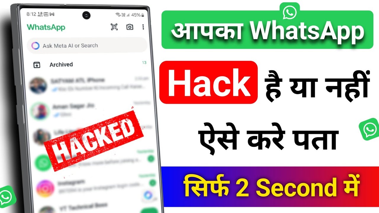 title：Is Your WhatsApp Hacked? Secure It With Two-Step Verification