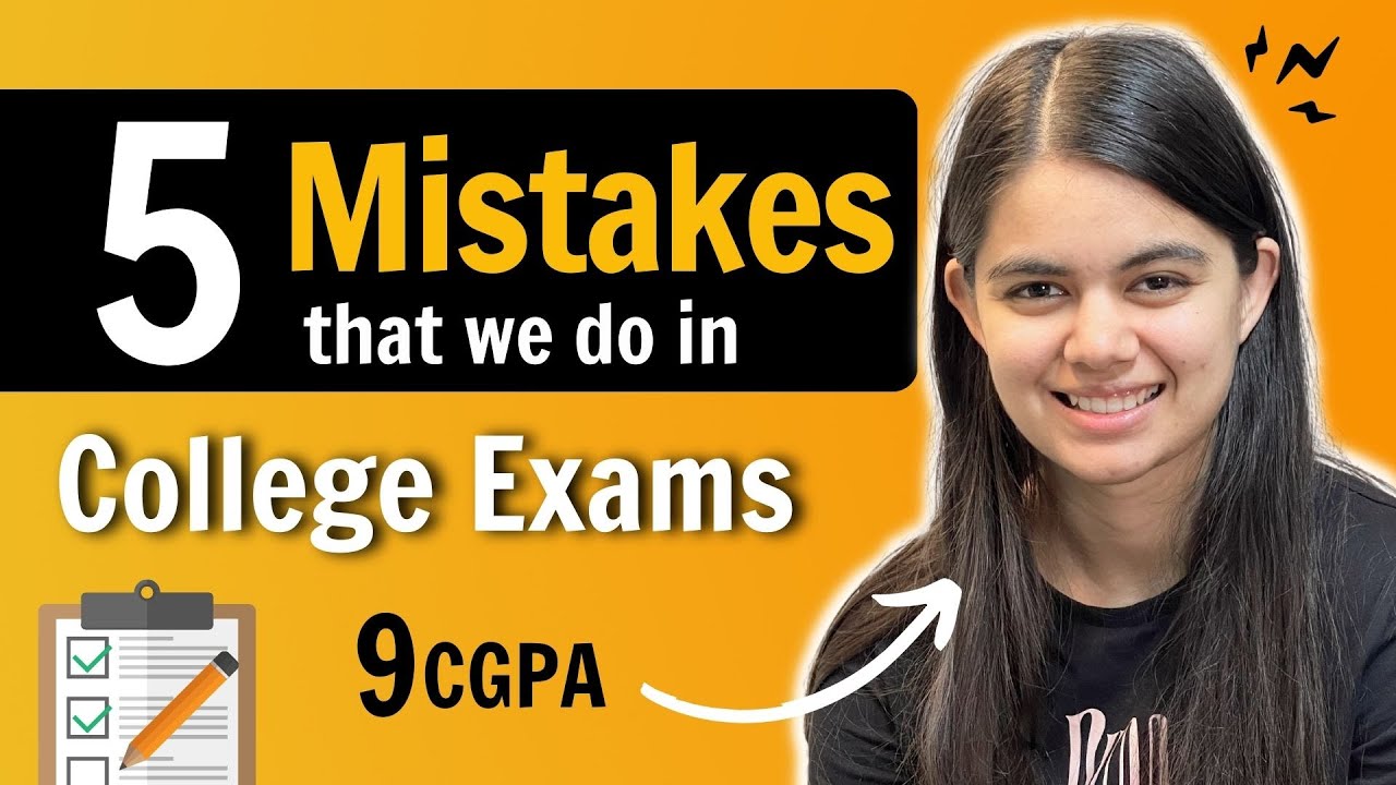 Avoid These 5 College Exam Mistakes for Better Grades