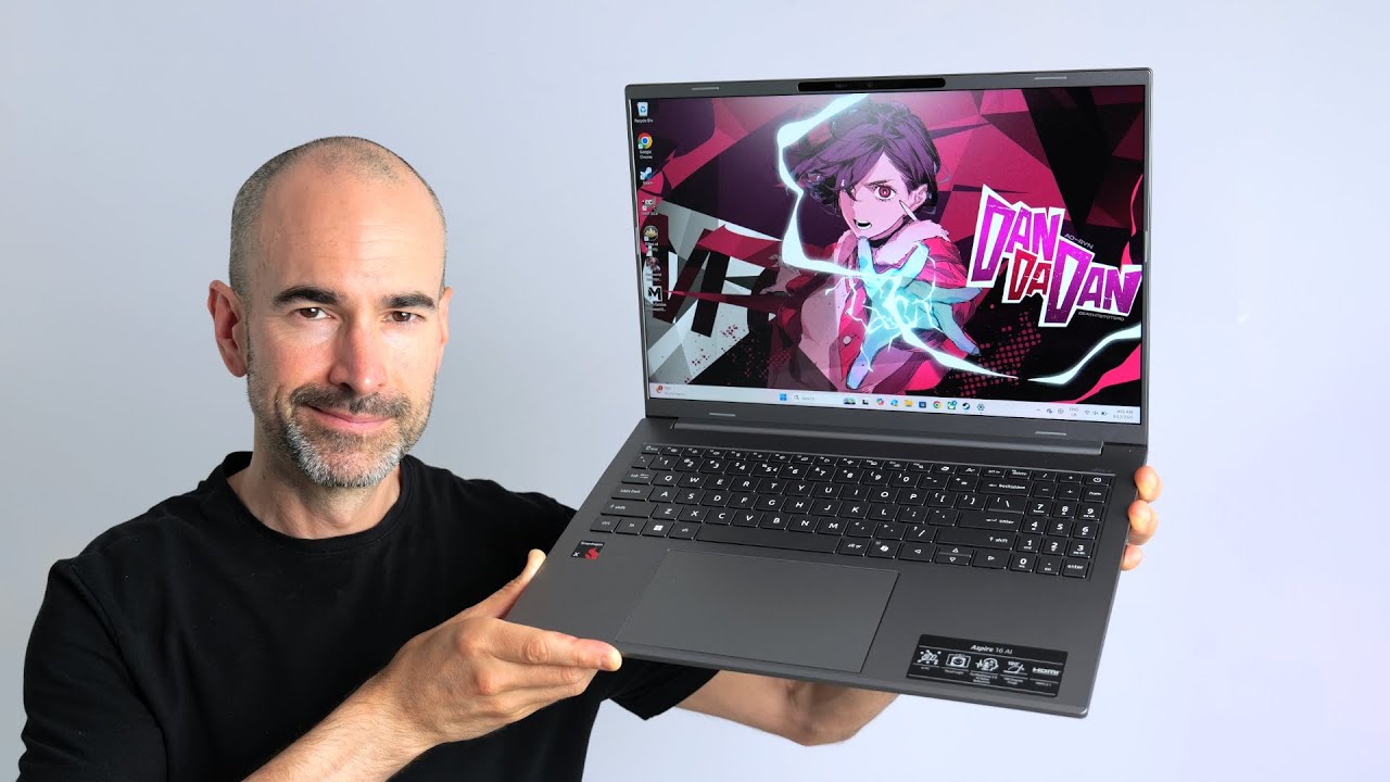 Acer Aspire 16 AI Review: 28-Hour Battery & Snapdragon Power