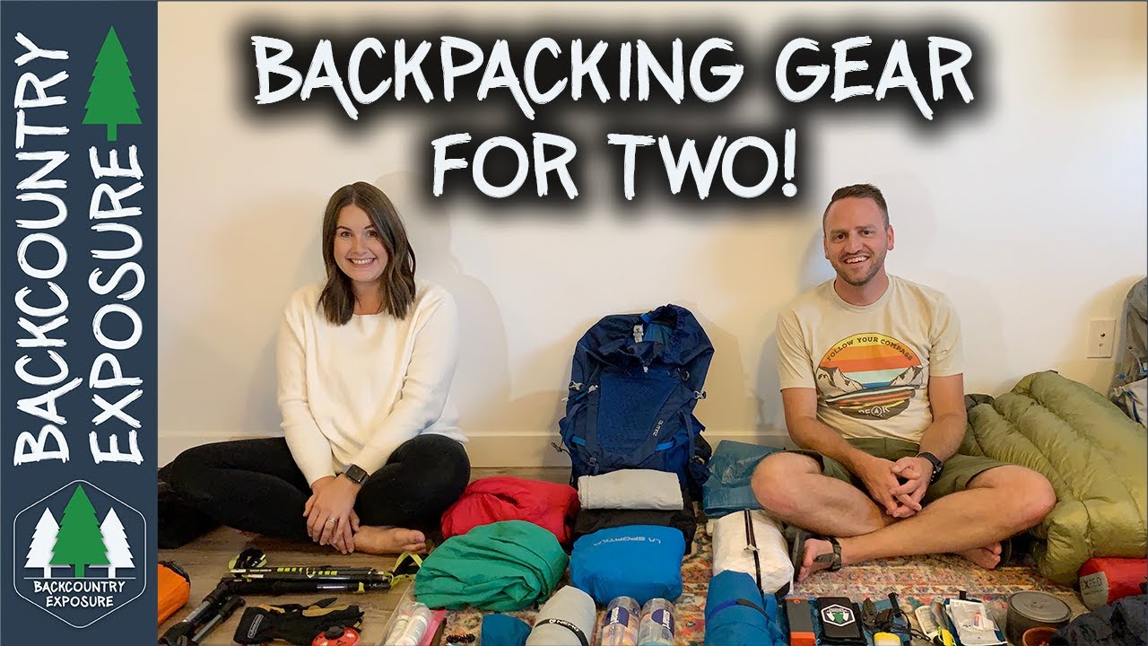 Efficient Couples Backpacking Gear List for Cold Weather