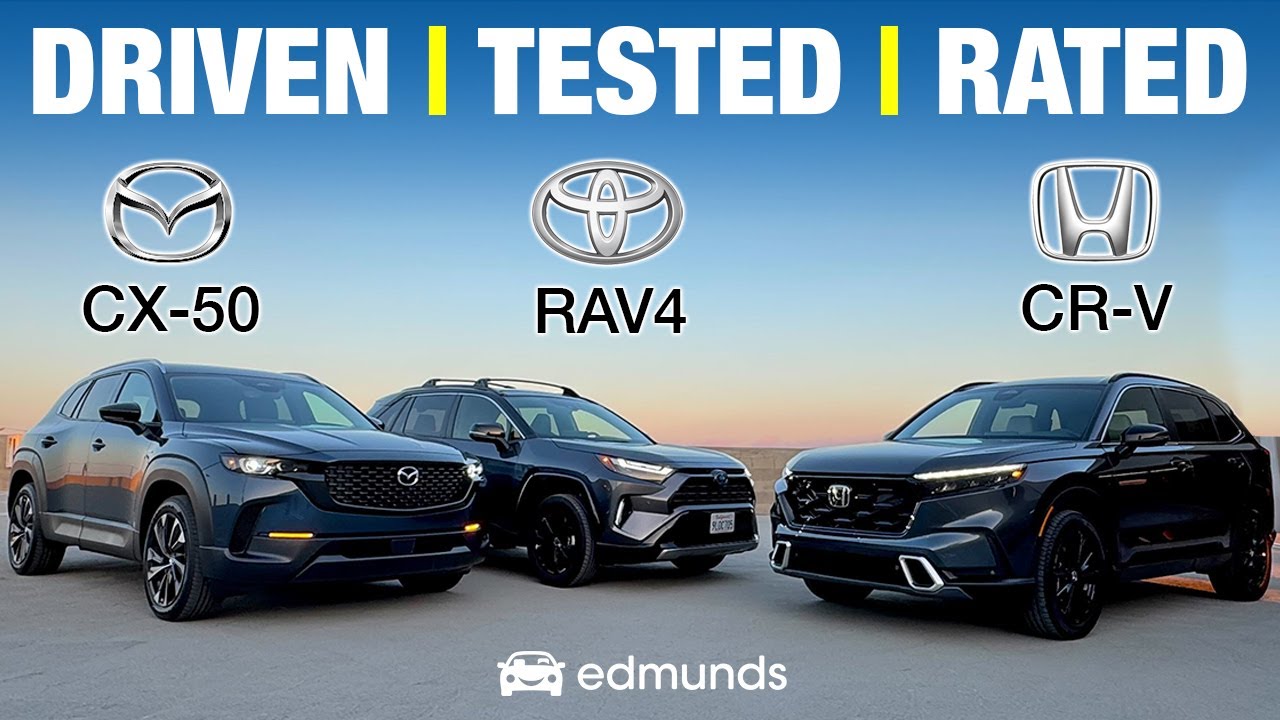 RAV4 vs CR-V vs CX-50: Best Compact Hybrid SUV for 2024