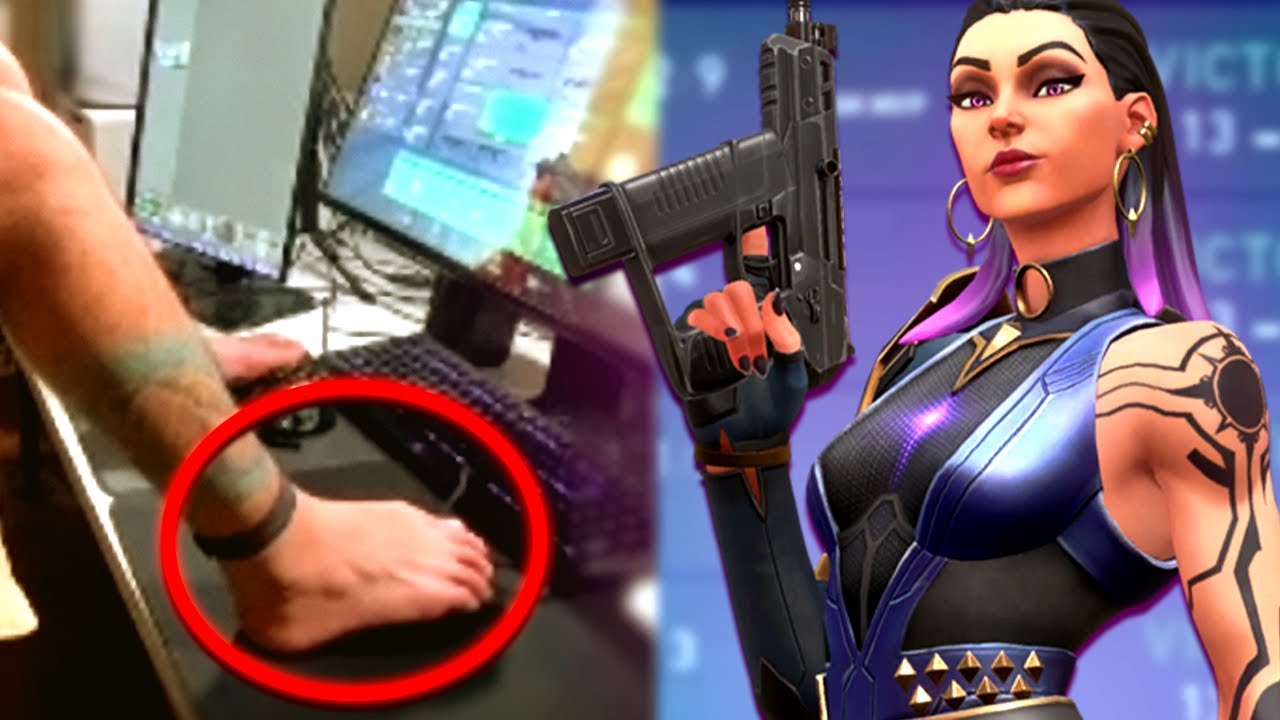 Paralympic Gamer Dominates Valorant with Feet: Strategy Breakdown