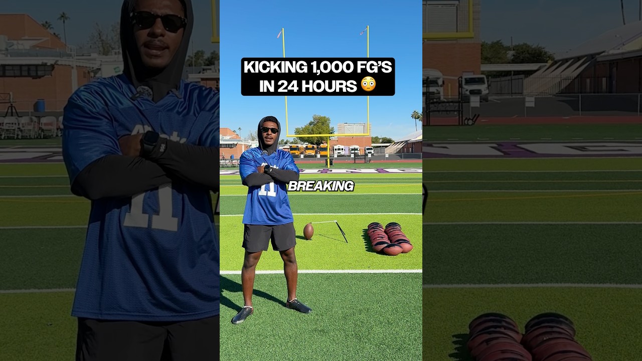 Breaking the 24-Hour Field Goal World Record: The Real Story