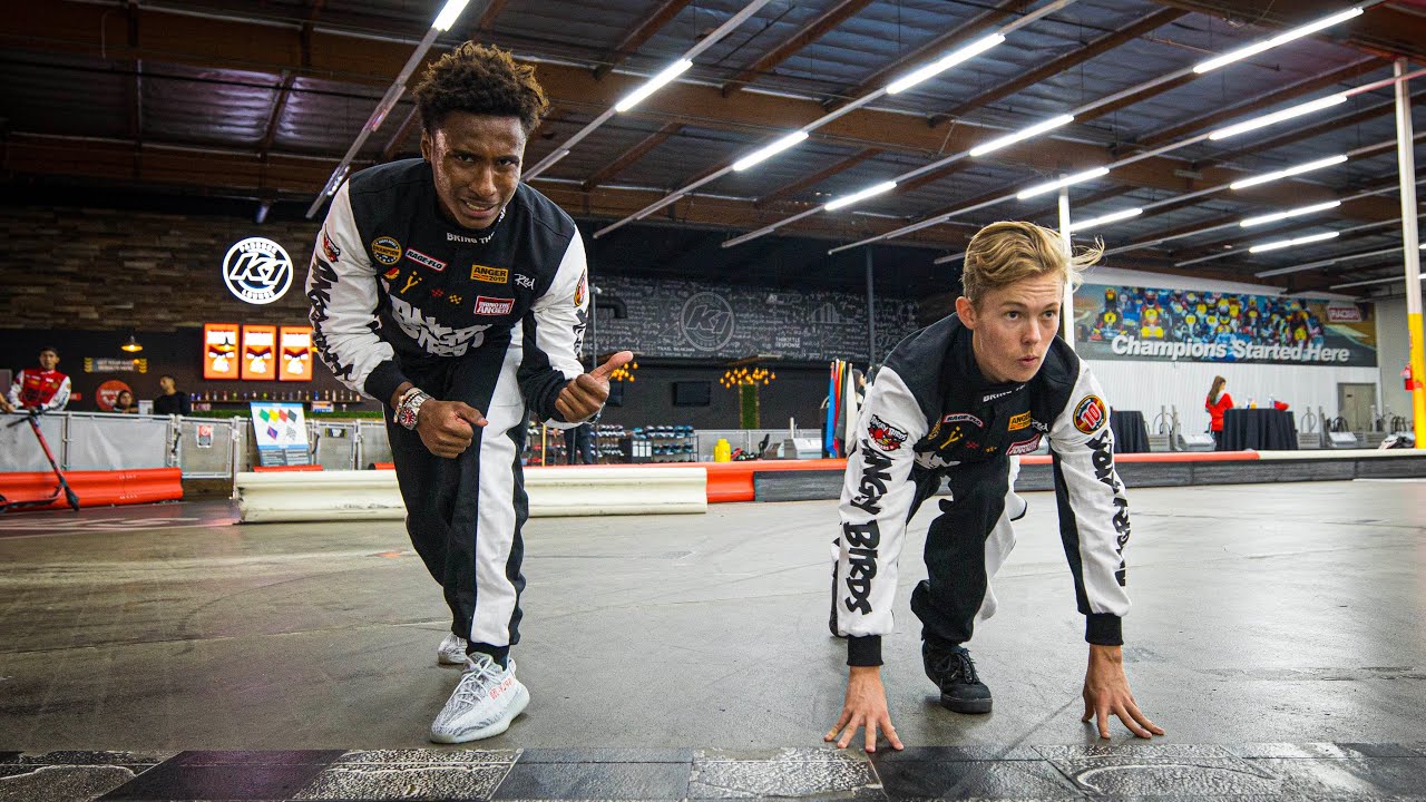 Angry Birds NASCAR Charity Event: Behind the Scenes Competition