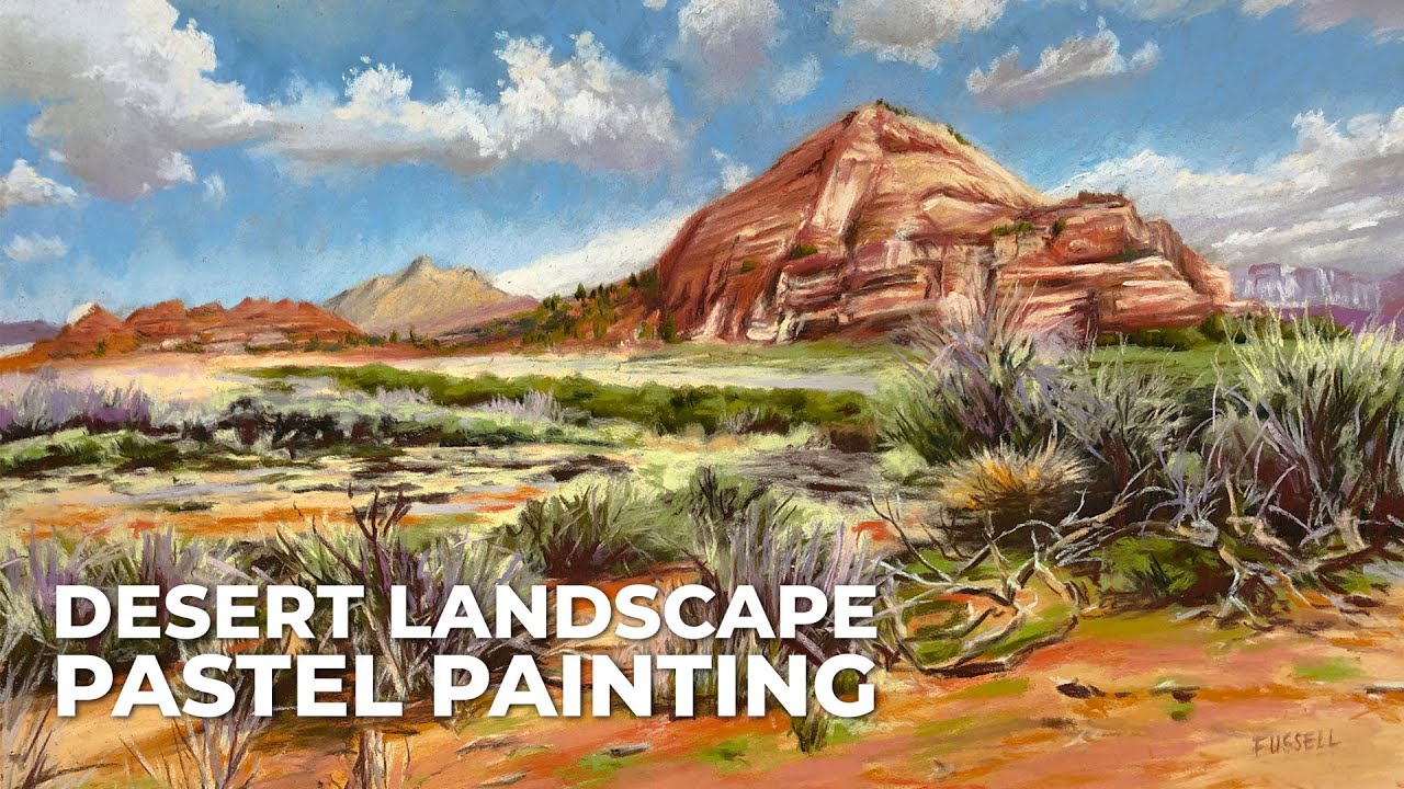 Desert Pastel Painting: Mastering Color Triad Techniques