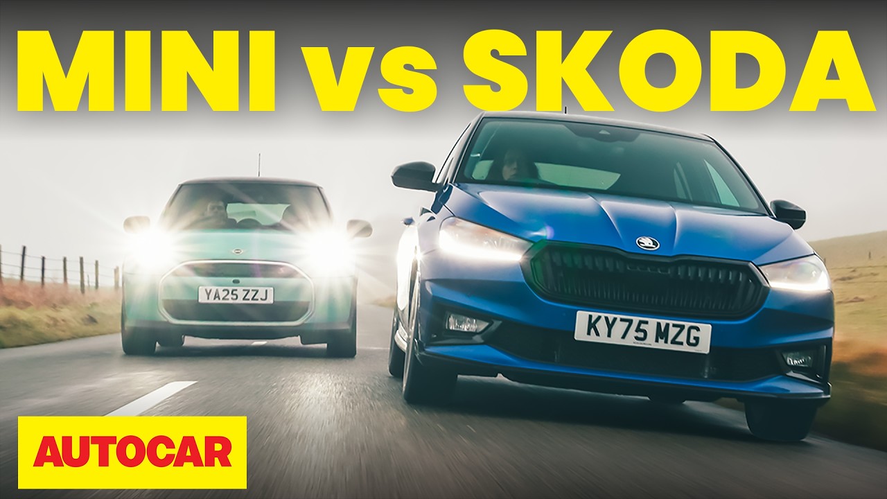 title：Skoda Fabia130 vs Mini Cooper S: Which Warm Hatch Wins?