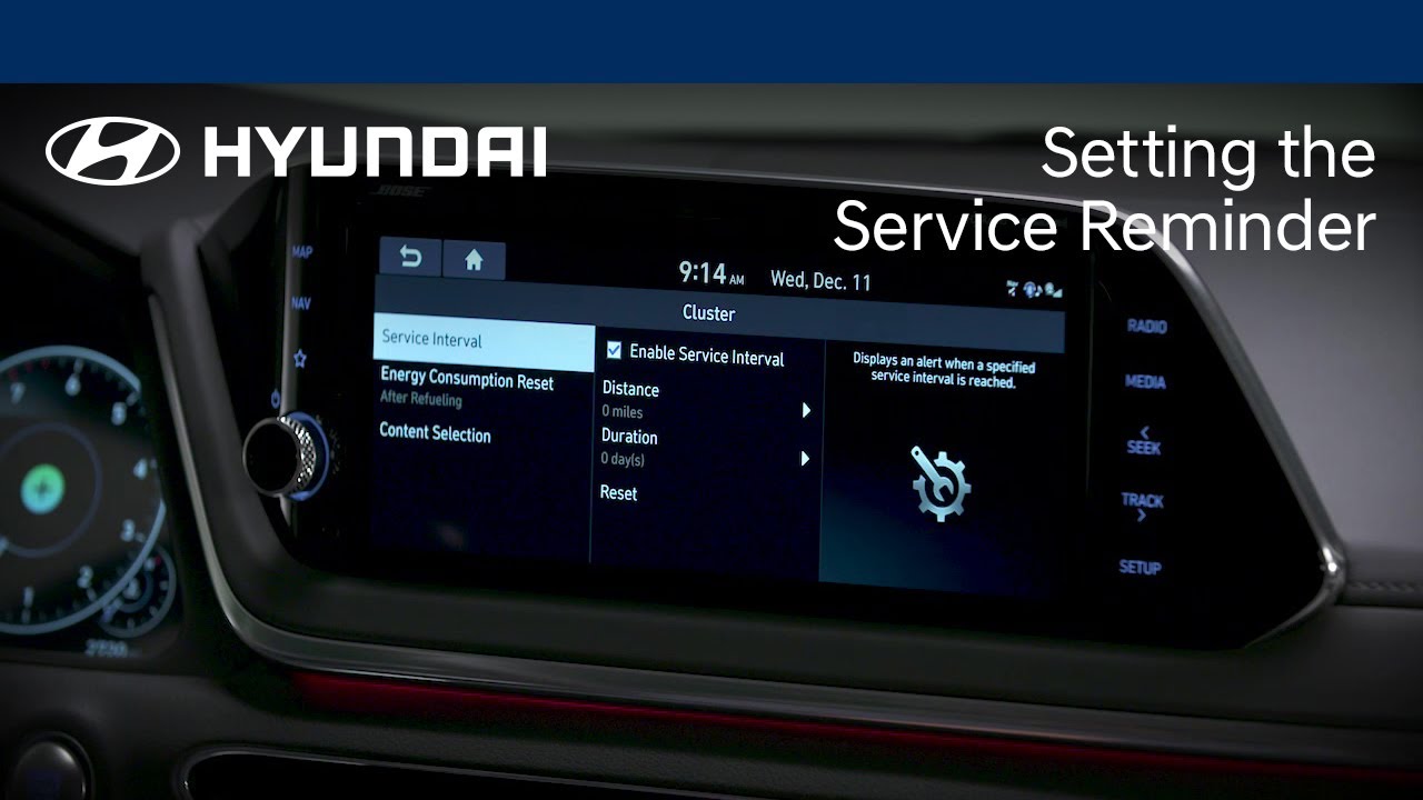 title：How to Set Up Hyundai Service Reminder: Step-by-Step Guide
