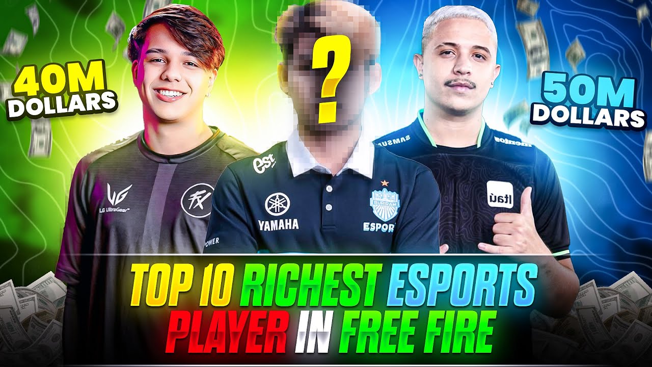 Top 10 Highest-Earning Free Fire Esports Players Revealed (2024)