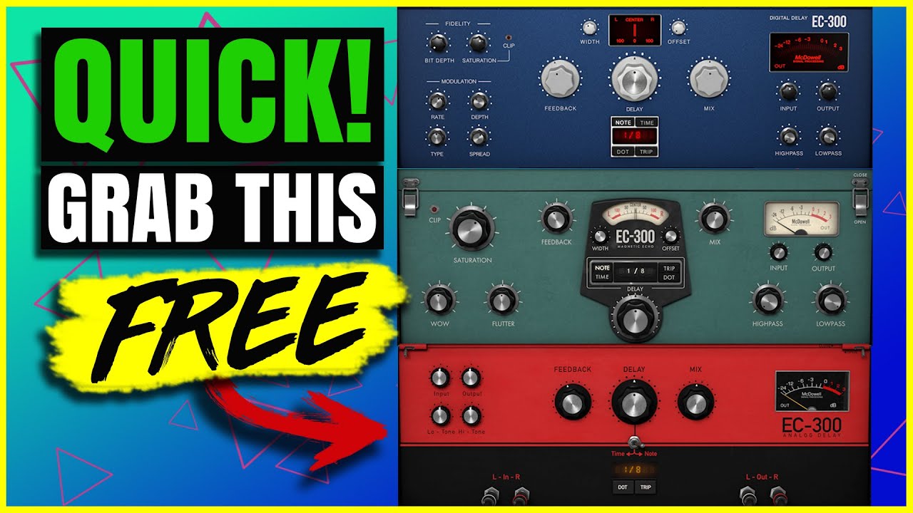Get McDSP EC300 Delay Free: Ultimate Plugin Guide