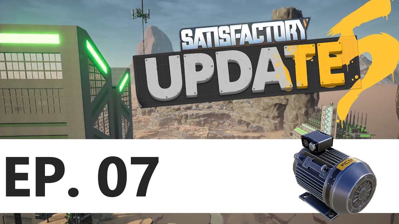 Build an Efficient Advanced Steel Factory in Satisfactory