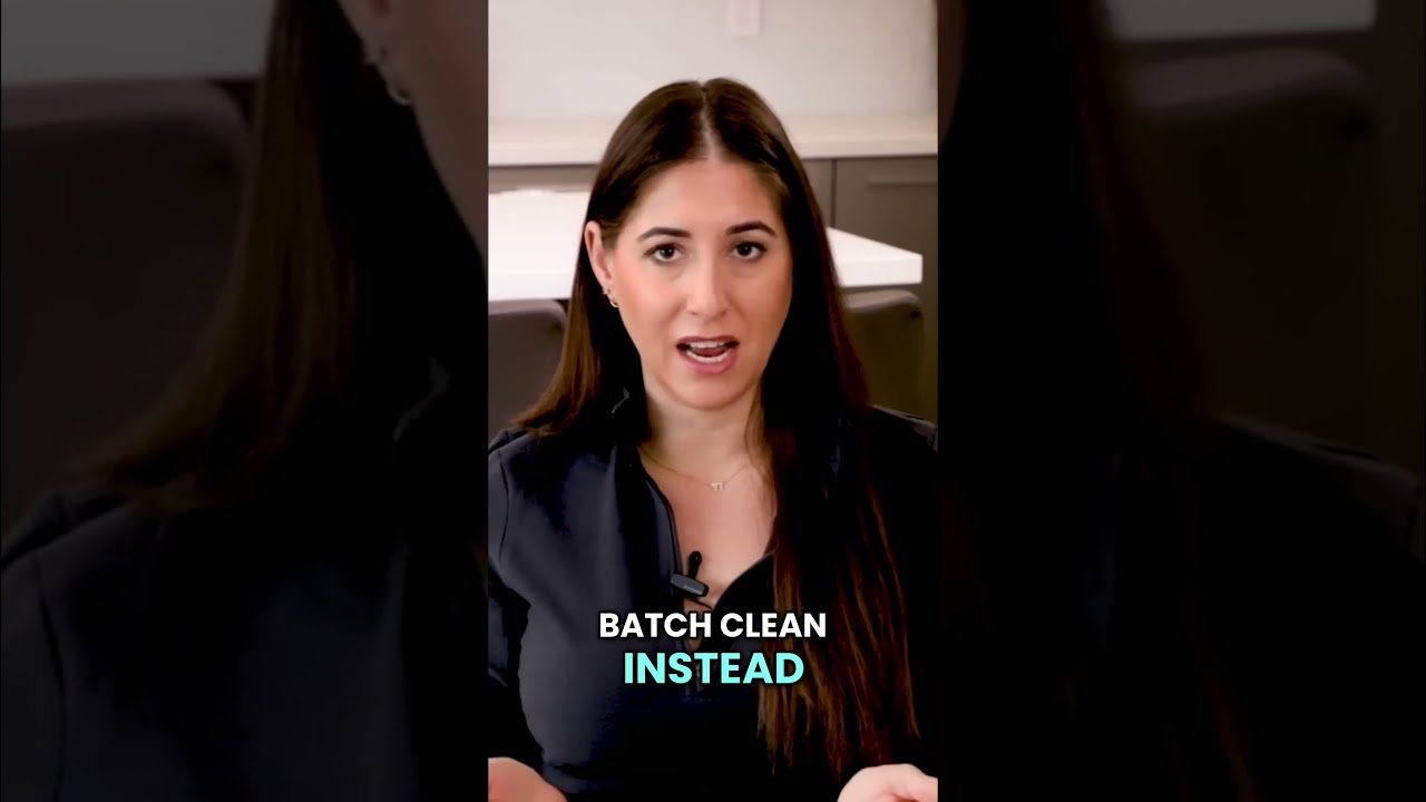 Stop Micro-Cleaning: Batch Method to Save Time