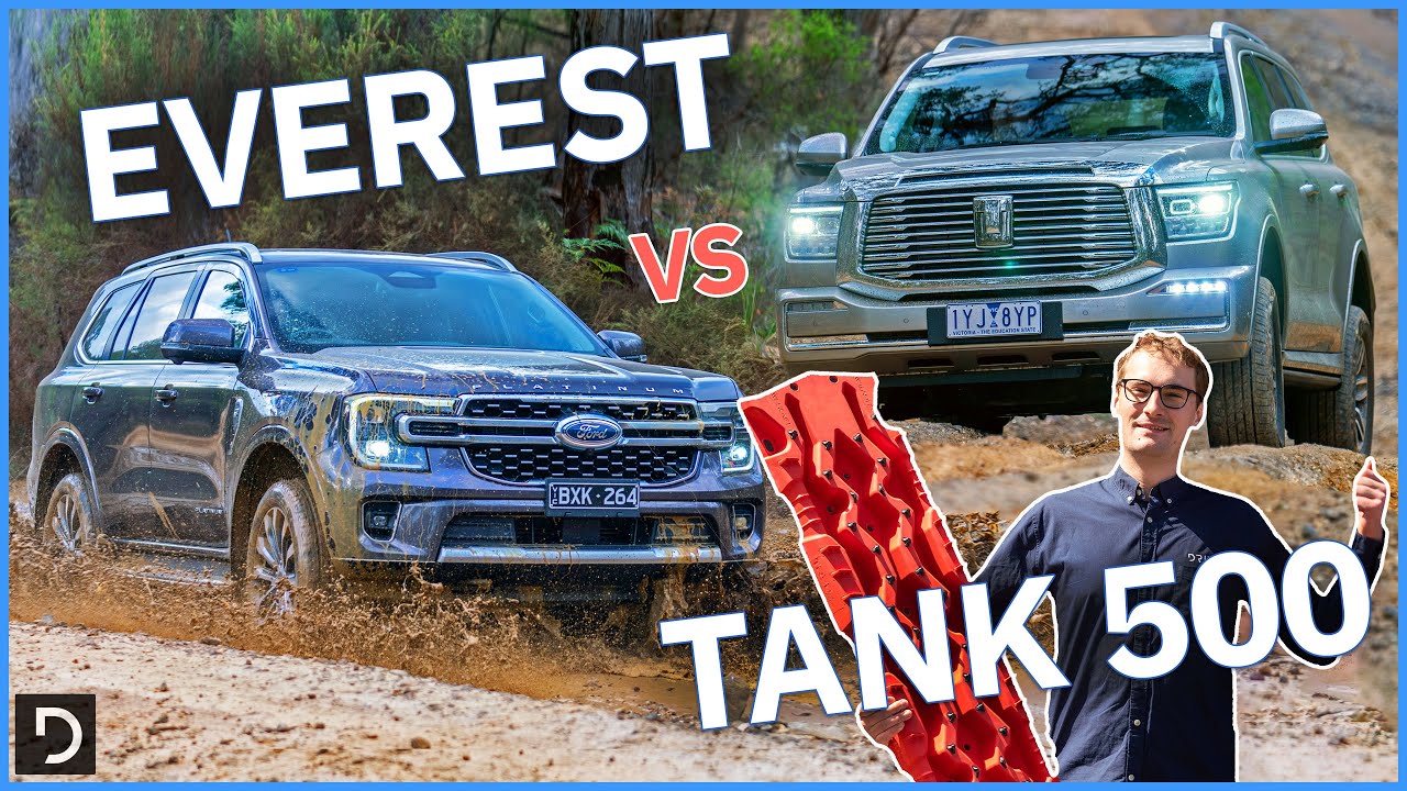 GWM Tank 500 vs Ford Everest: Ultimate 7-Seat Off-Road SUV Showdown